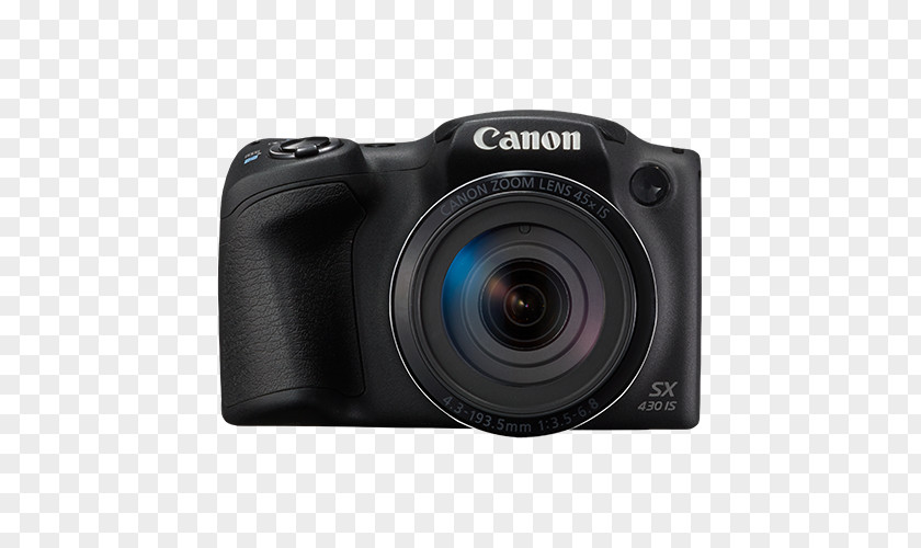 720pBlack Canon PowerShot SX430 IS 1068C001 SX420 Is Digital Camera Compact 20.0 MP 720p With 32GB Card And FocusCamera PNG