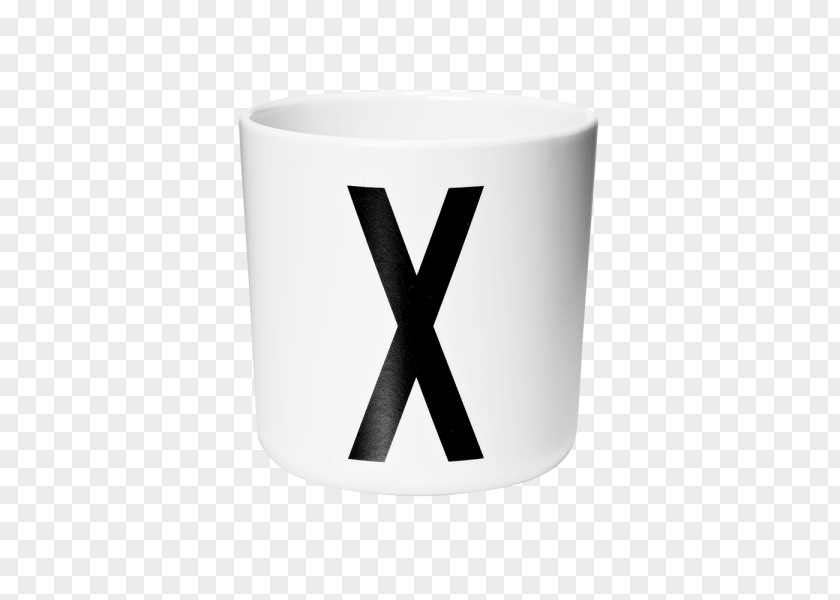 Mug Letter Drinkbeker Melamine X PNG