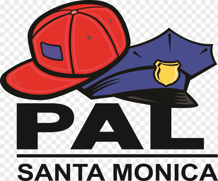 Santa Monica Headgear Cartoon Logo Clip Art PNG