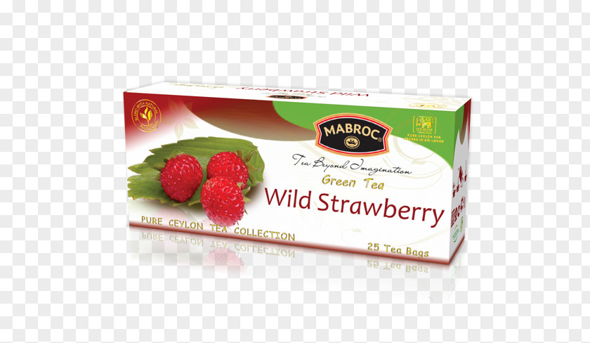 Wild Strawberry Green Tea Iced Bag PNG