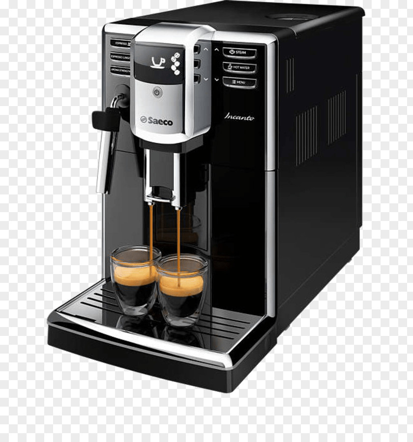 Coffee Philips Saeco Incanto HD8911 Espresso Machines PNG