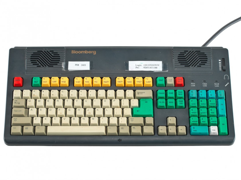 Keyboard Smithsonian Institution National Museum Of American History Computer Bloomberg Terminal Laptop PNG