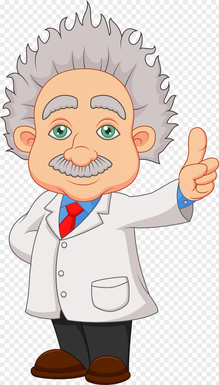 Scientists Elderly Cartoon Scientist Stock Illustration Clip Art PNG