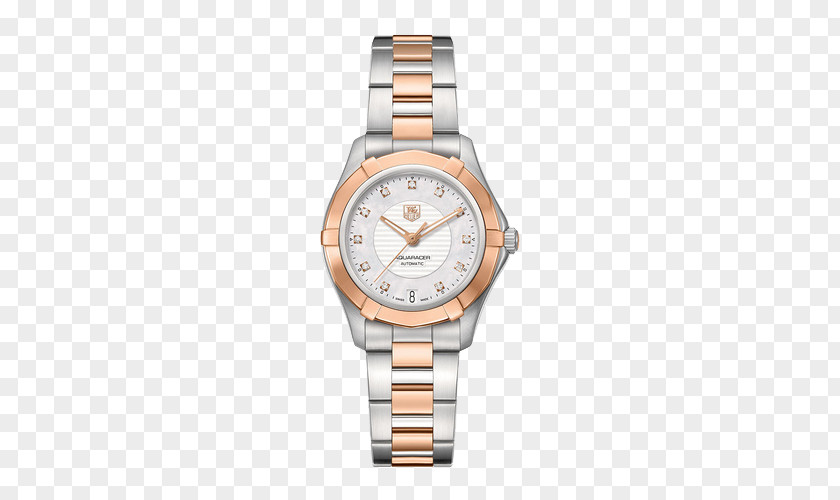 TAG Heuer Aquaracer Series Ms. Mechanical Watch Automatic Diamond Dial PNG