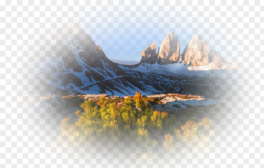 Tre Cime Di Lavaredo Sexten Dolomites Cadini Misurina Lake PNG