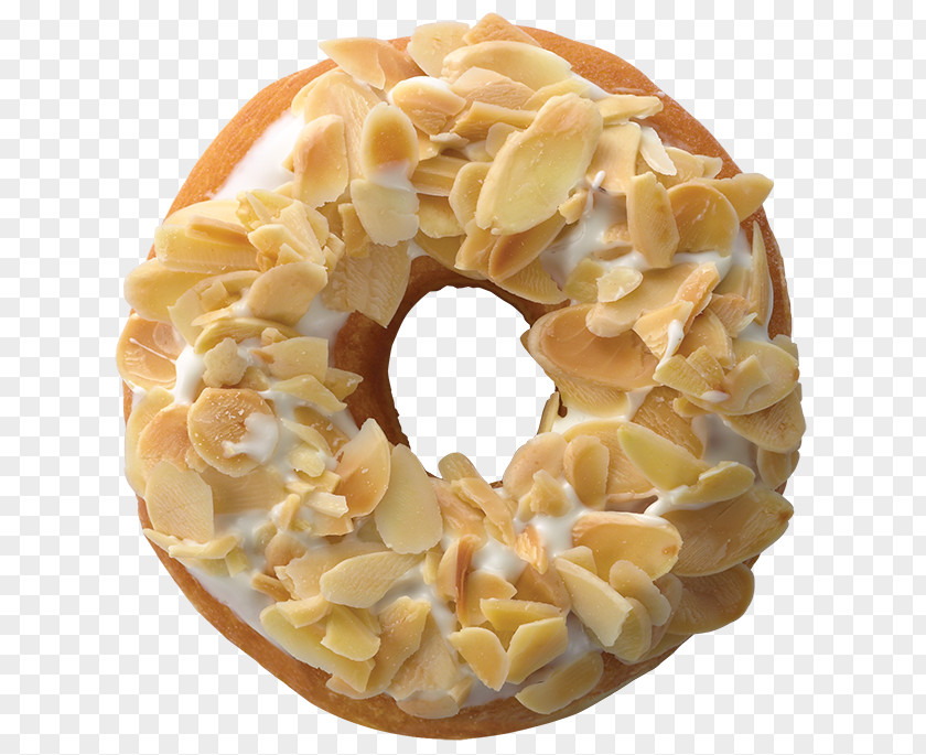 Almond Donuts White Chocolate Frosting & Icing Cream Joy PNG