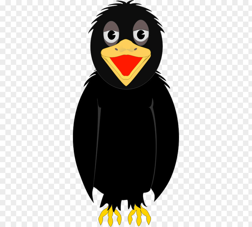 Animated People Talking Common Raven Crow Clip Art PNG