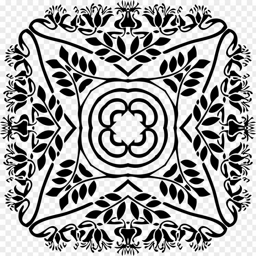 Art Pattern Nouveau Ornament Deco PNG