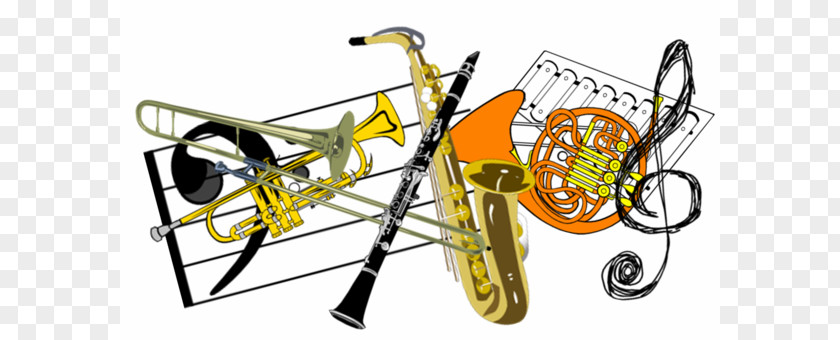 Band Instrument Cliparts Student School Musical Ensemble Marching PNG