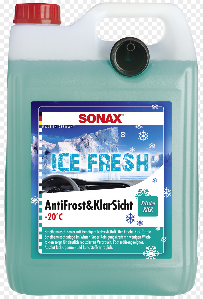 Fresh Ice Car Antifreeze Ruitensproeier Vehicle Screen Wash Frostschutz PNG