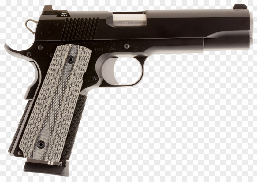 Handgun Dan Wesson Firearms M1911 Pistol 10mm Auto PNG