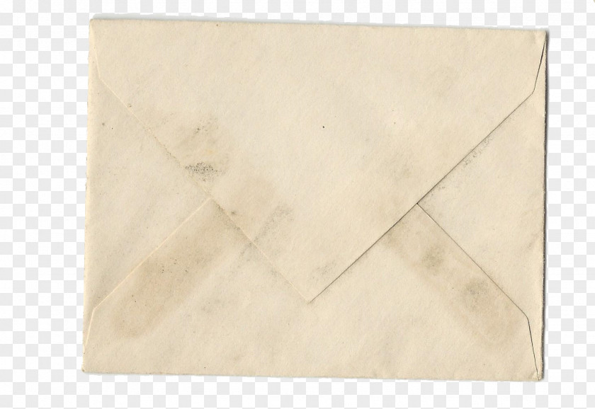 Old Envelope Paper Brown Beige Material Rectangle PNG