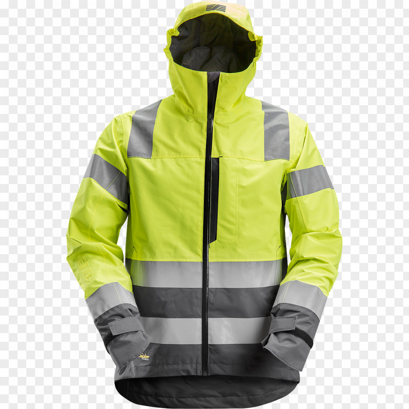 Snickers High-visibility Clothing Workwear Jacket PNG