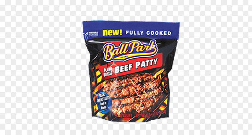 Beef Patty Hamburger Hot Dog Ball Park Franks Food PNG