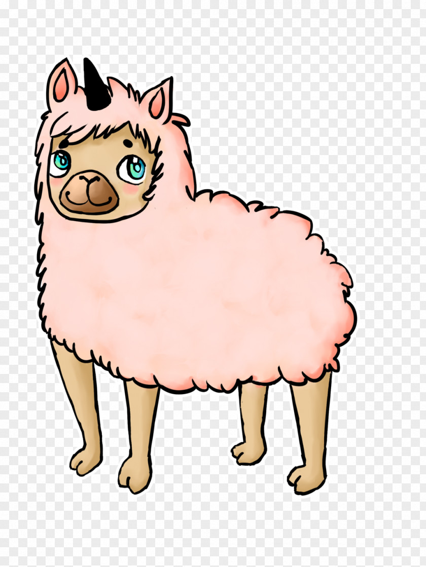 Cat Sheep Alpaca Clip Art PNG