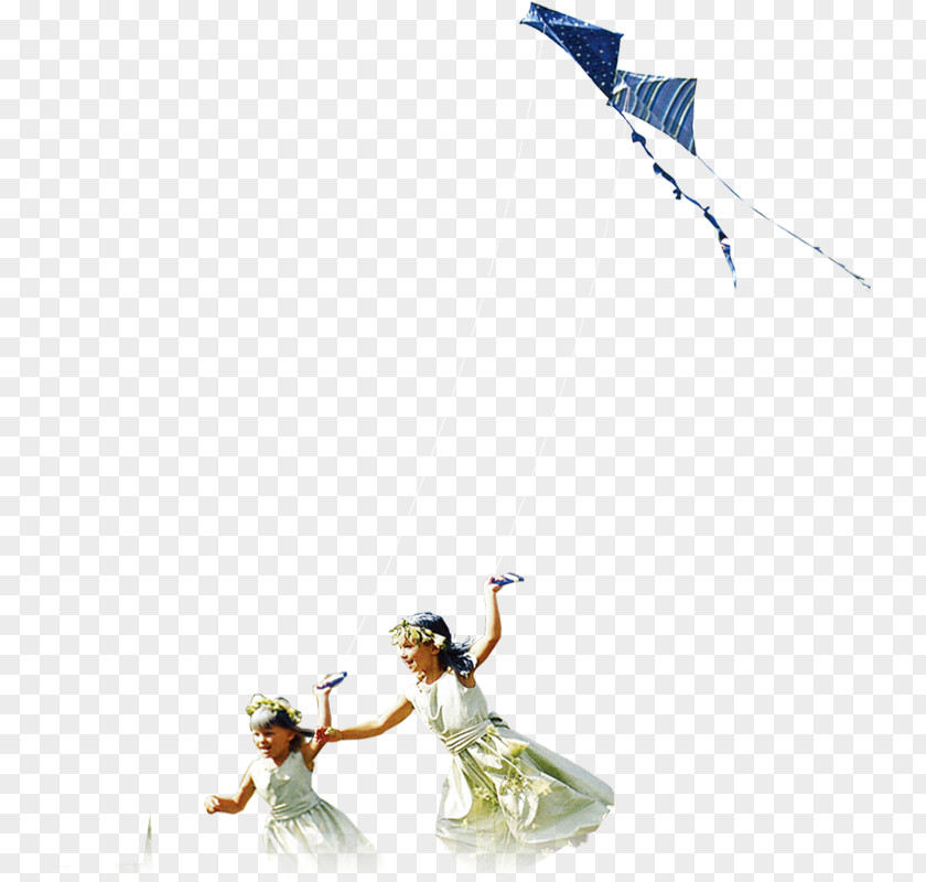 Child Flying A Kite Flight PNG