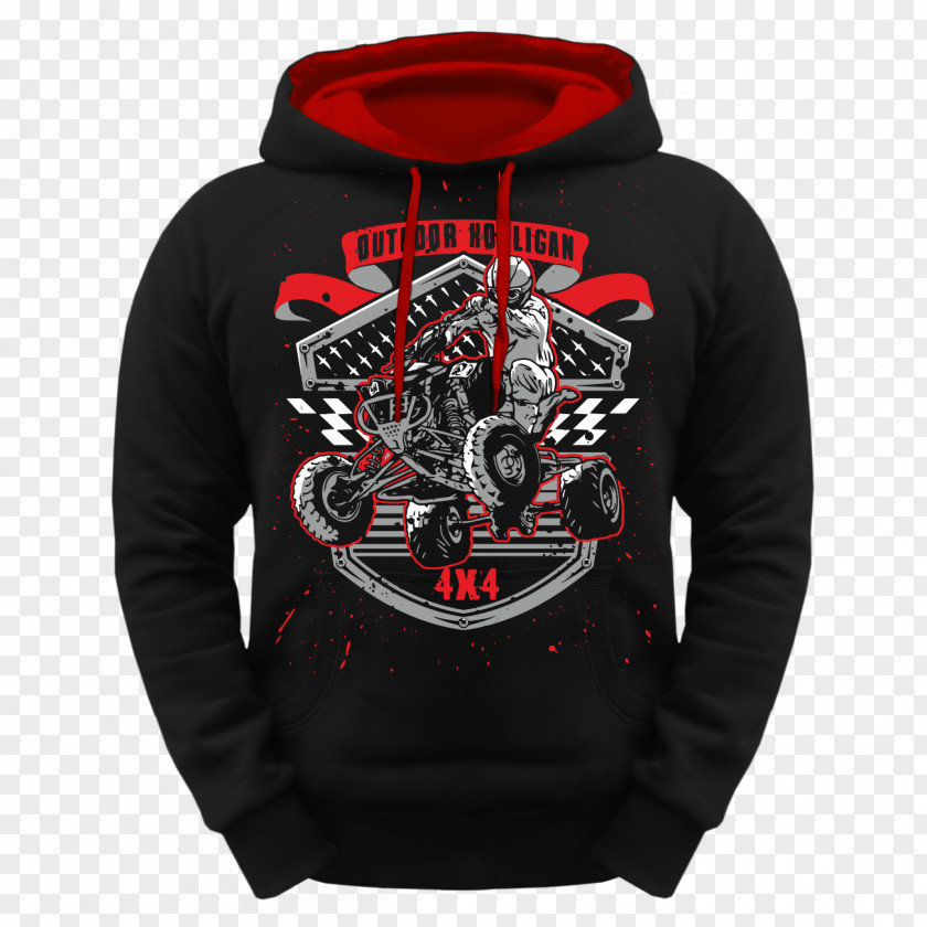 Motorcycle Hoodie All-terrain Vehicle T-shirt Bluza PNG