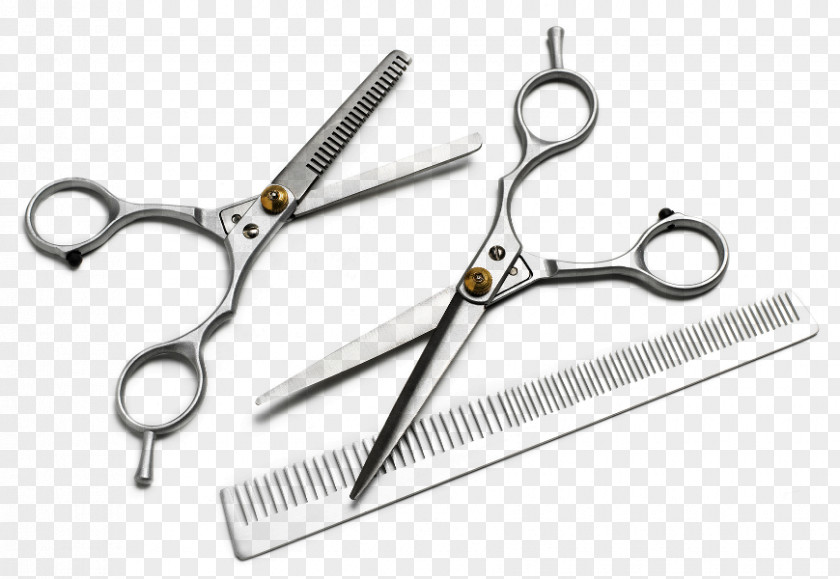 Scissors Comb Hairdresser Image PNG