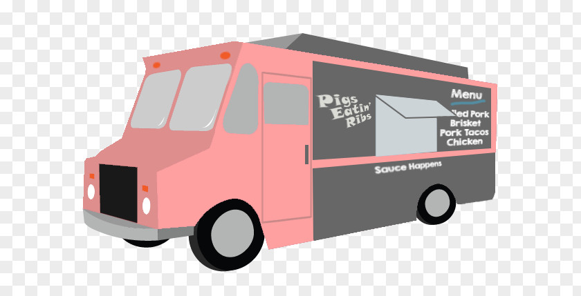 Food Truck Car Bakery Cupcake PNG