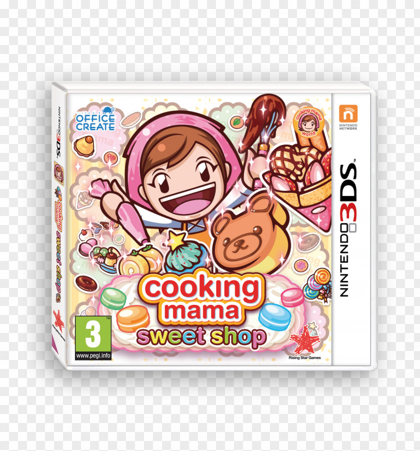 Nintendo Cooking Mama Wii U 3DS PNG