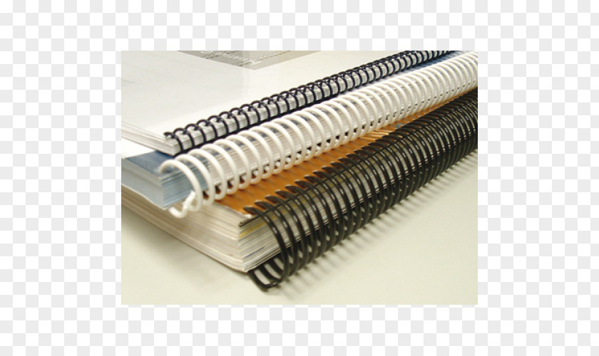 Spiral Wire Notebook Coil Binding Bookbinding Comb PNG