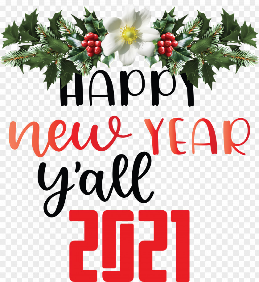 2021 Happy New Year Wishes PNG