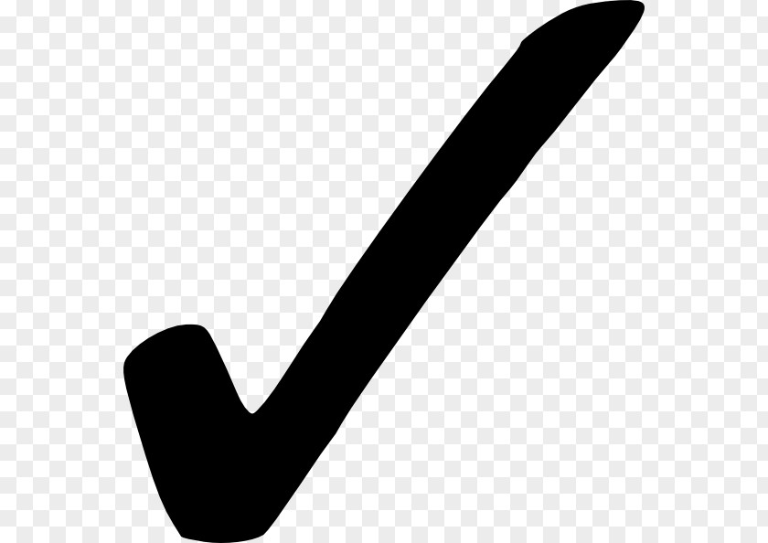 Black Checkmark And White Pattern PNG