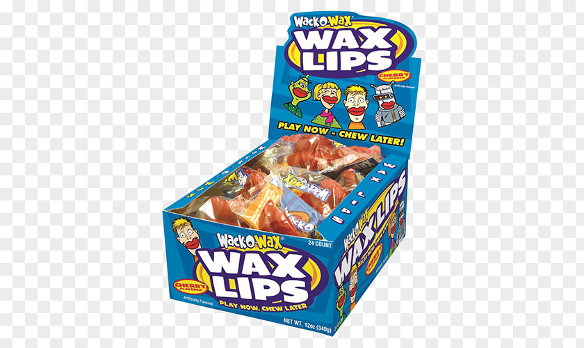 Crack Wack Wax Lips Chewing Gum Candy Food Razzles 40g PNG