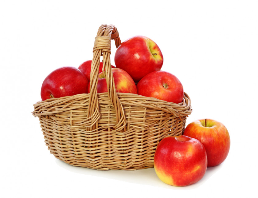 Dry Fruit Basket Apple Wicker Stock Photography PNG
