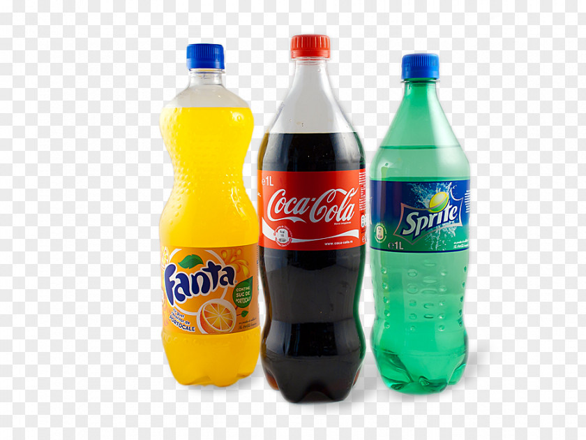 Fanta Sprite Coca-Cola Fizzy Drinks PNG