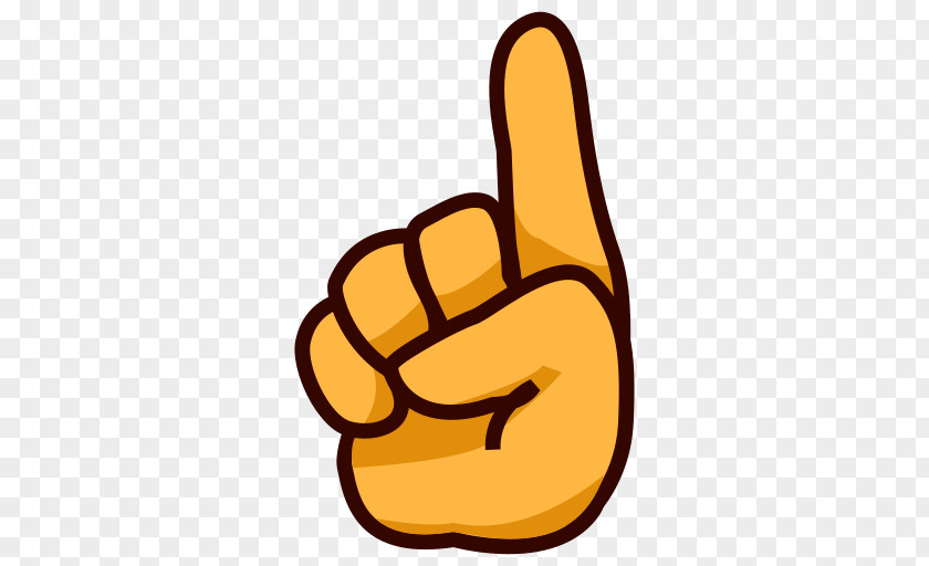 Middle Finger Emoji Thumb Signal Sticker Gesture Mobile Phones PNG