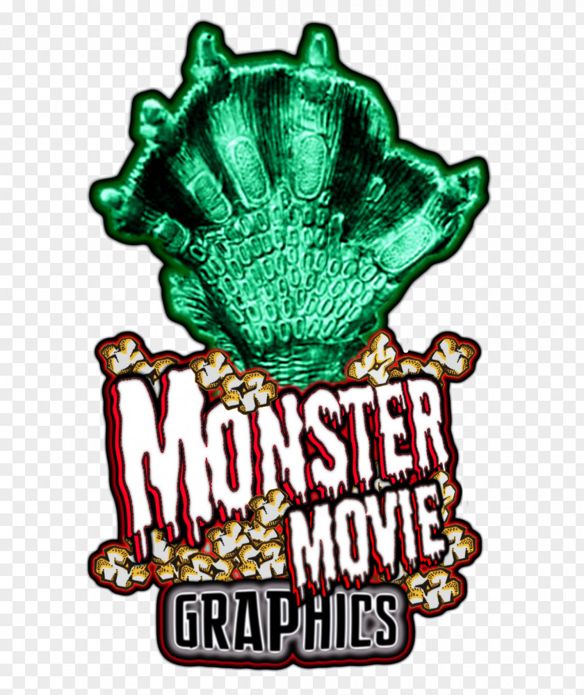 Monster Movie Logo Energy Brand Font PNG