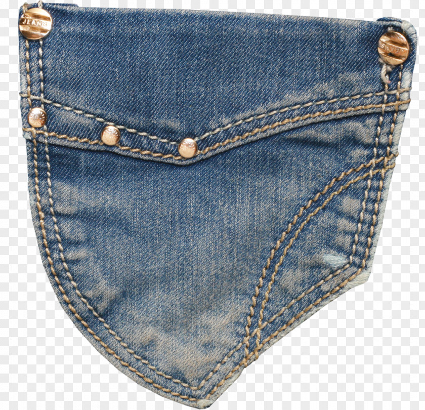Pretty Creative Jeans Pocket Denim Cowboy PNG