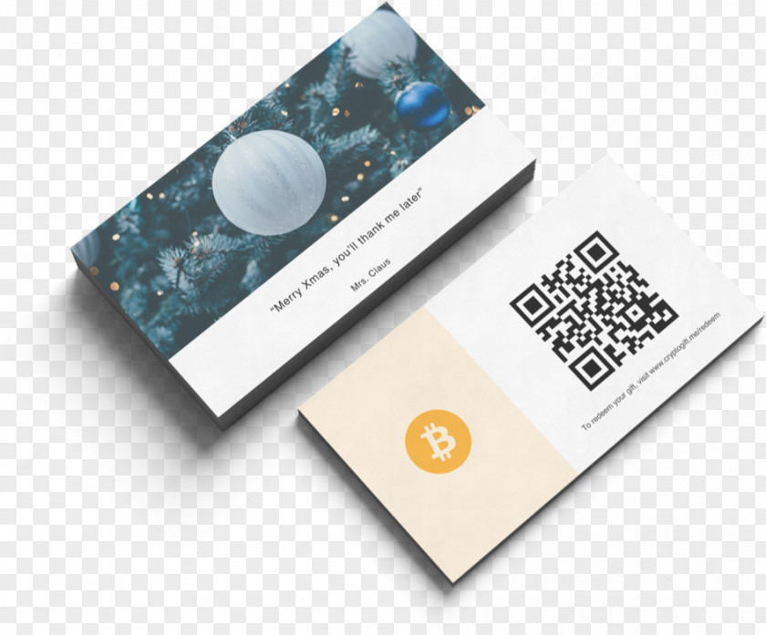 Stationory Business Cards Paper Gift Card Cryptocurrency Bitcoin PNG