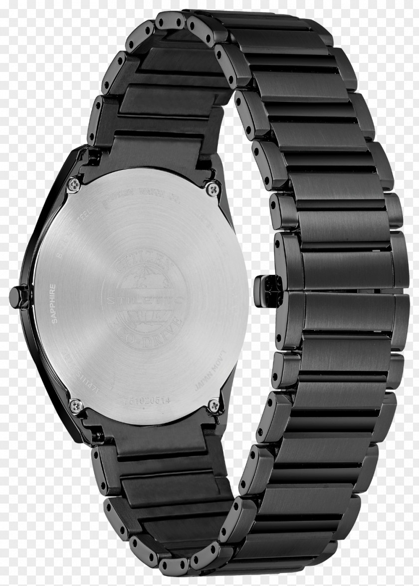 Watch Eco-Drive Stainless Steel Strap PNG