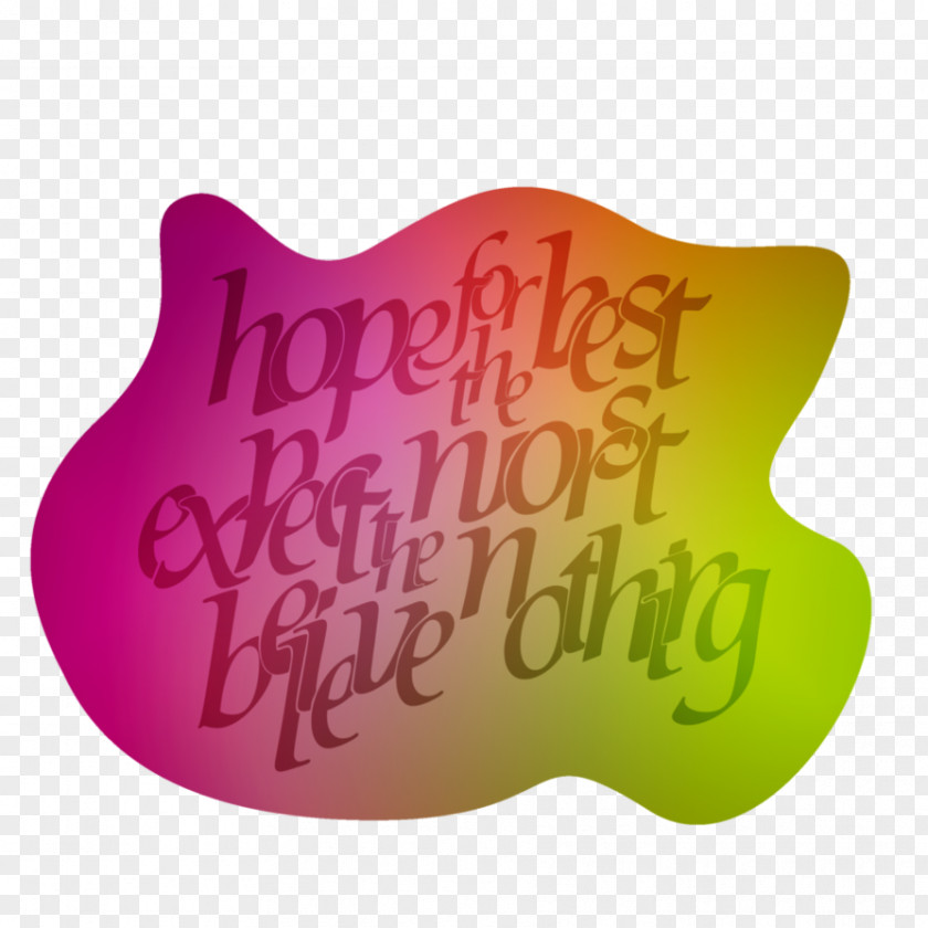 Expect Pink M Font PNG