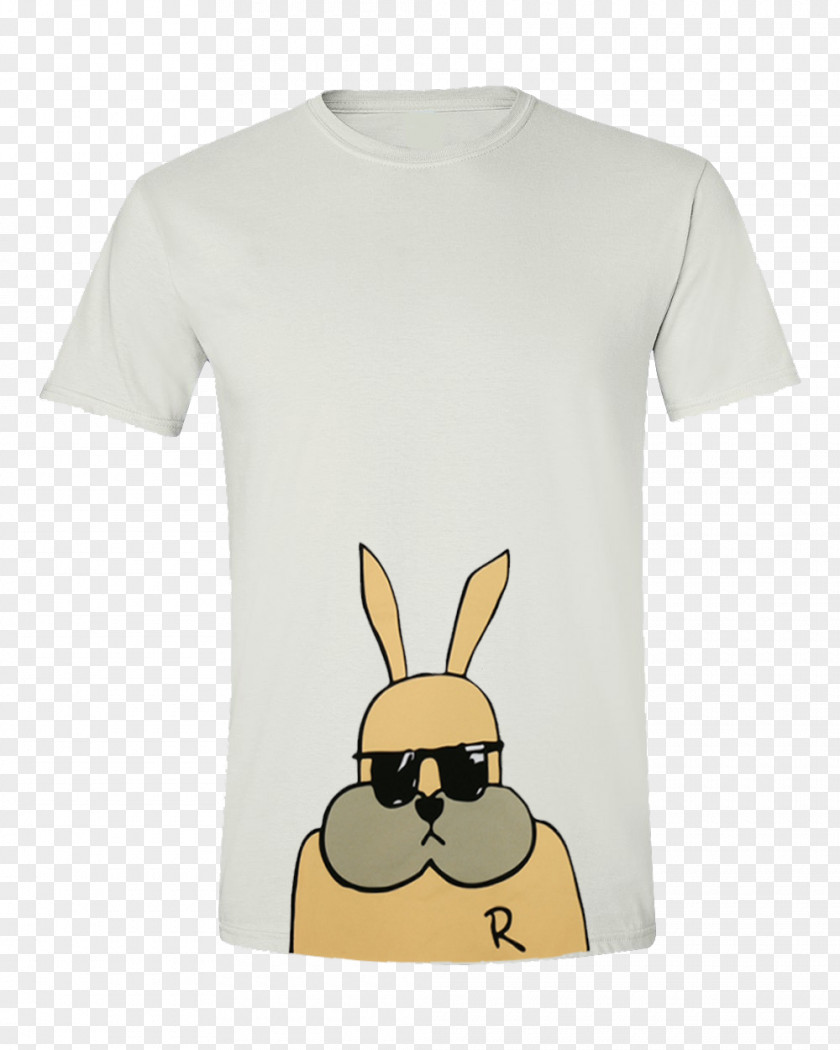 Little White Rabbit T-shirt Sleeve Film Father PNG