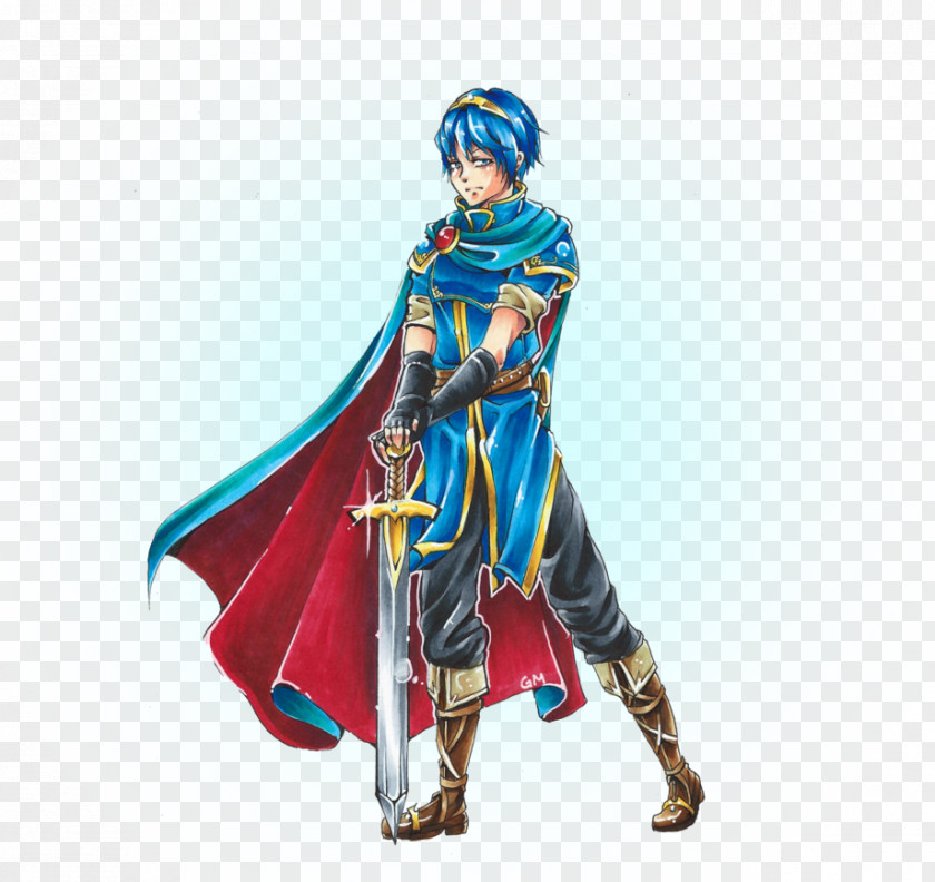 Marth Costume Design Superhero Outerwear PNG