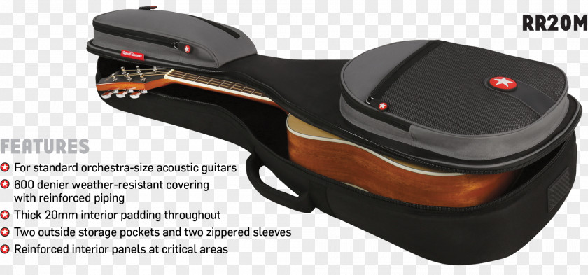 Guitar Acoustic Gig Bag Parlor Electric PNG
