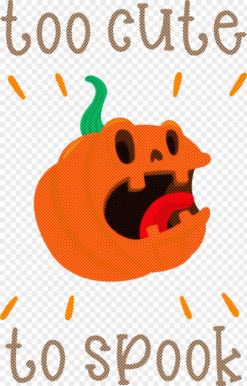 Halloween Too Cute To Spook Spook PNG