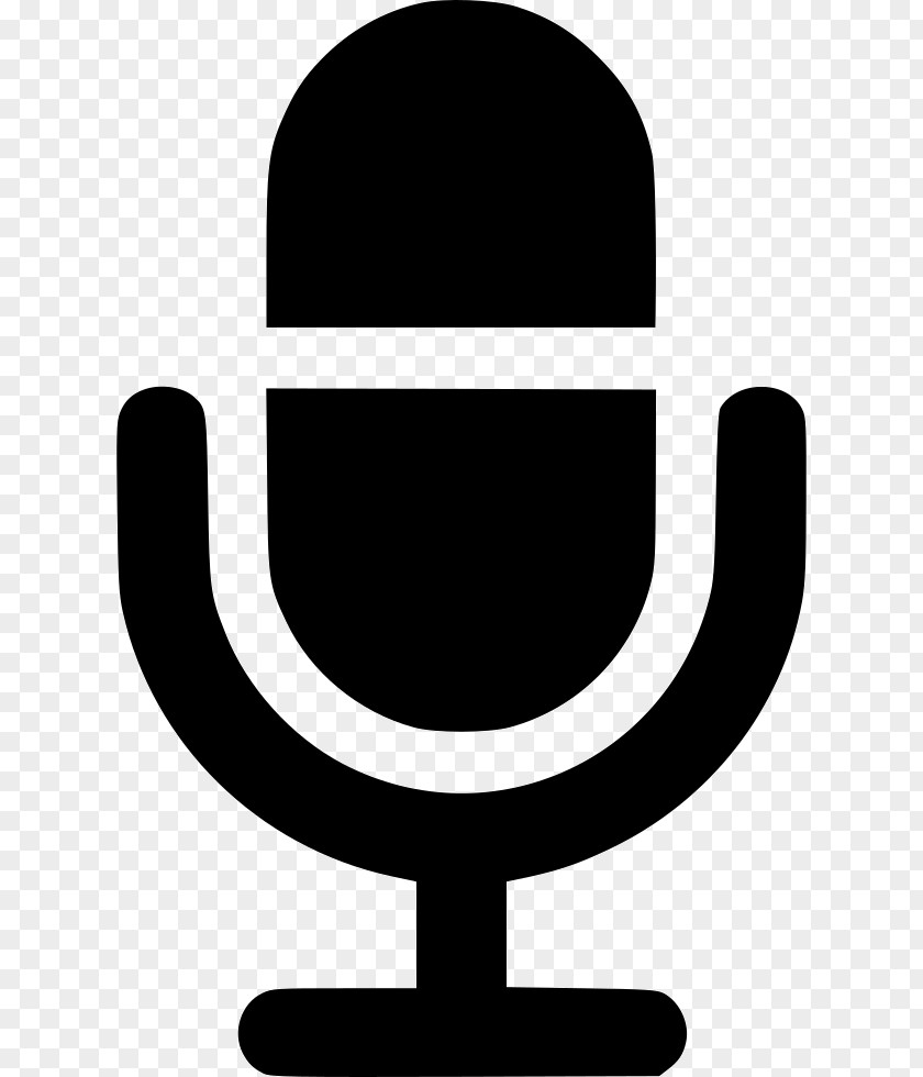 Microphone Line Font PNG