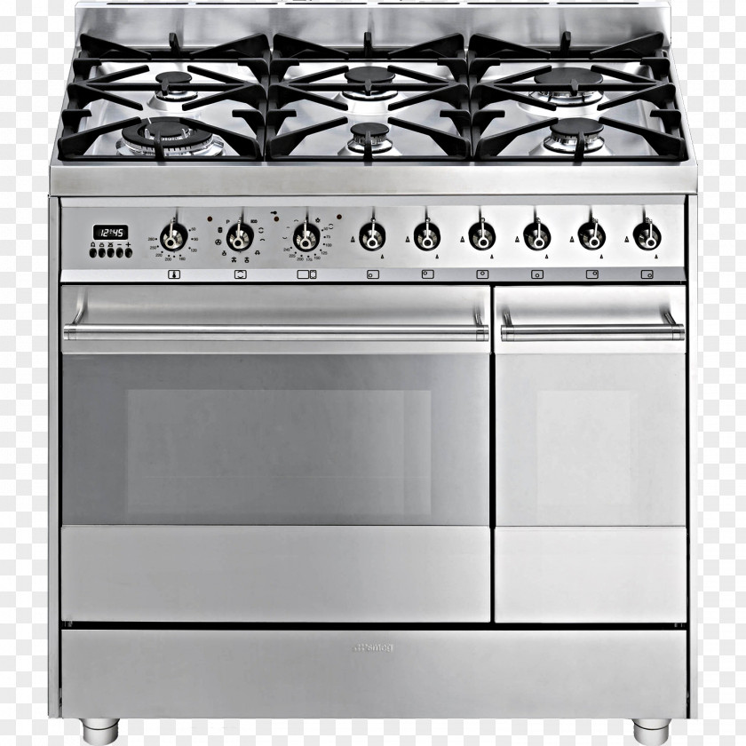 Oven SMEG Smeg A1P-6 Cooking Ranges Home Appliance Cooker PNG