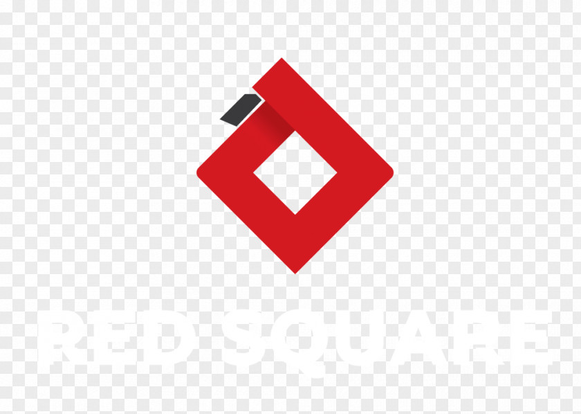 Red Square Logo Brand Angle PNG
