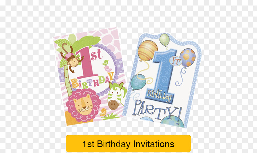 Three-piece Invitation Birthday Children's Party Costume PNG