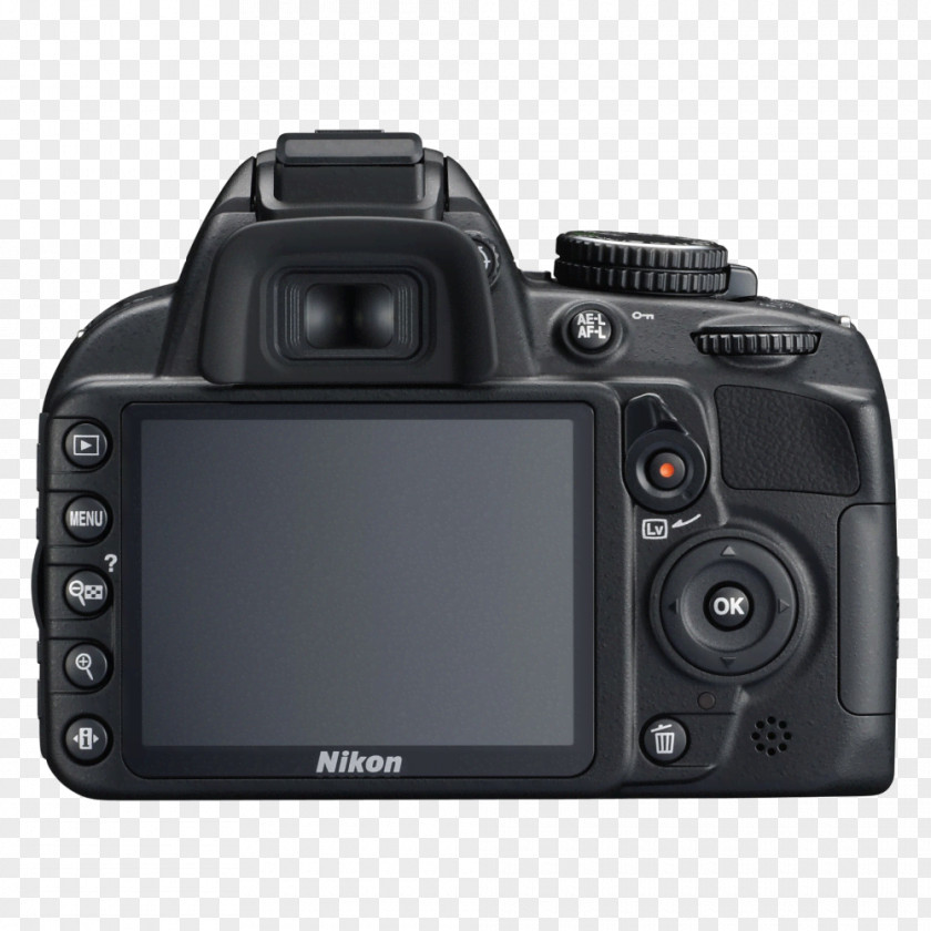 Camera Nikon D3100 Digital SLR Photography PNG