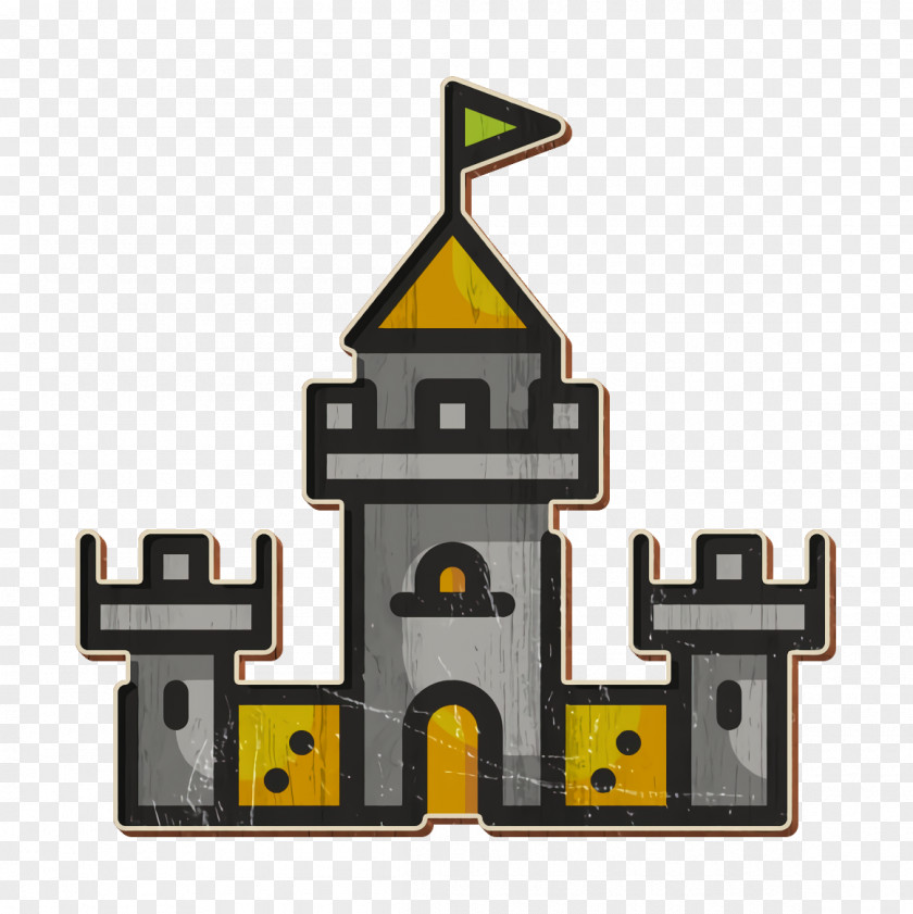 Castle Icon Building Architecture And City PNG