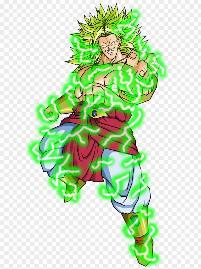 Goku Bio Broly Super Saiyan Art PNG