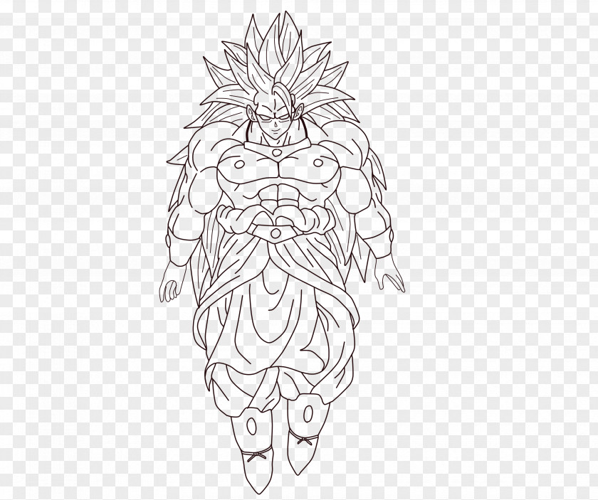 Goku Bio Broly Super Saiyan Drawing Vegeta PNG