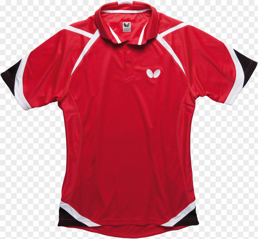 Red Butterfly T-shirt Tracksuit Clothing Polo Shirt PNG