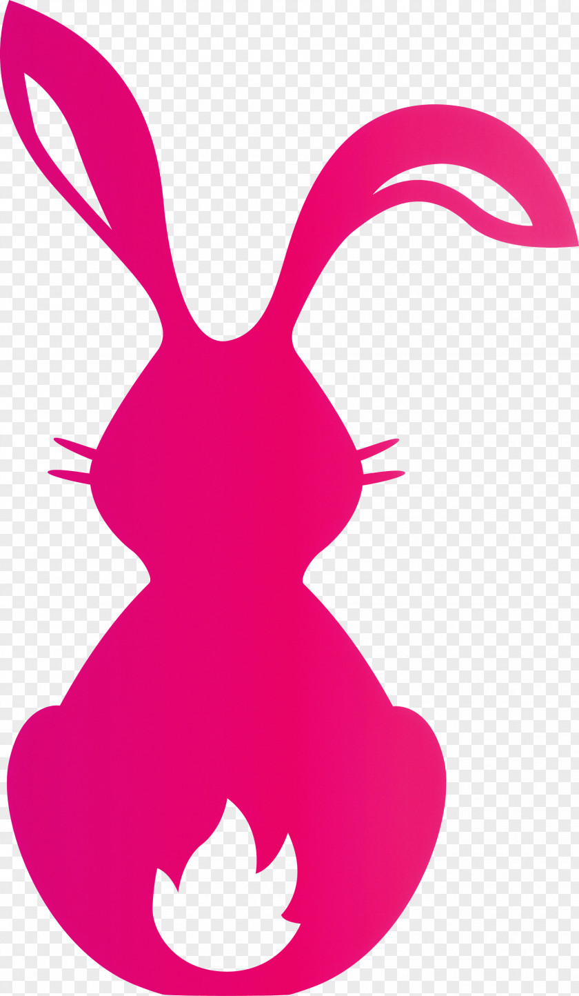Cute Bunny Easter Day PNG